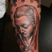 Tattoos - Section of Ray's arm, Mary  - 63621